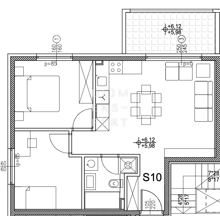 Stan - Sesvete, 60.25m2